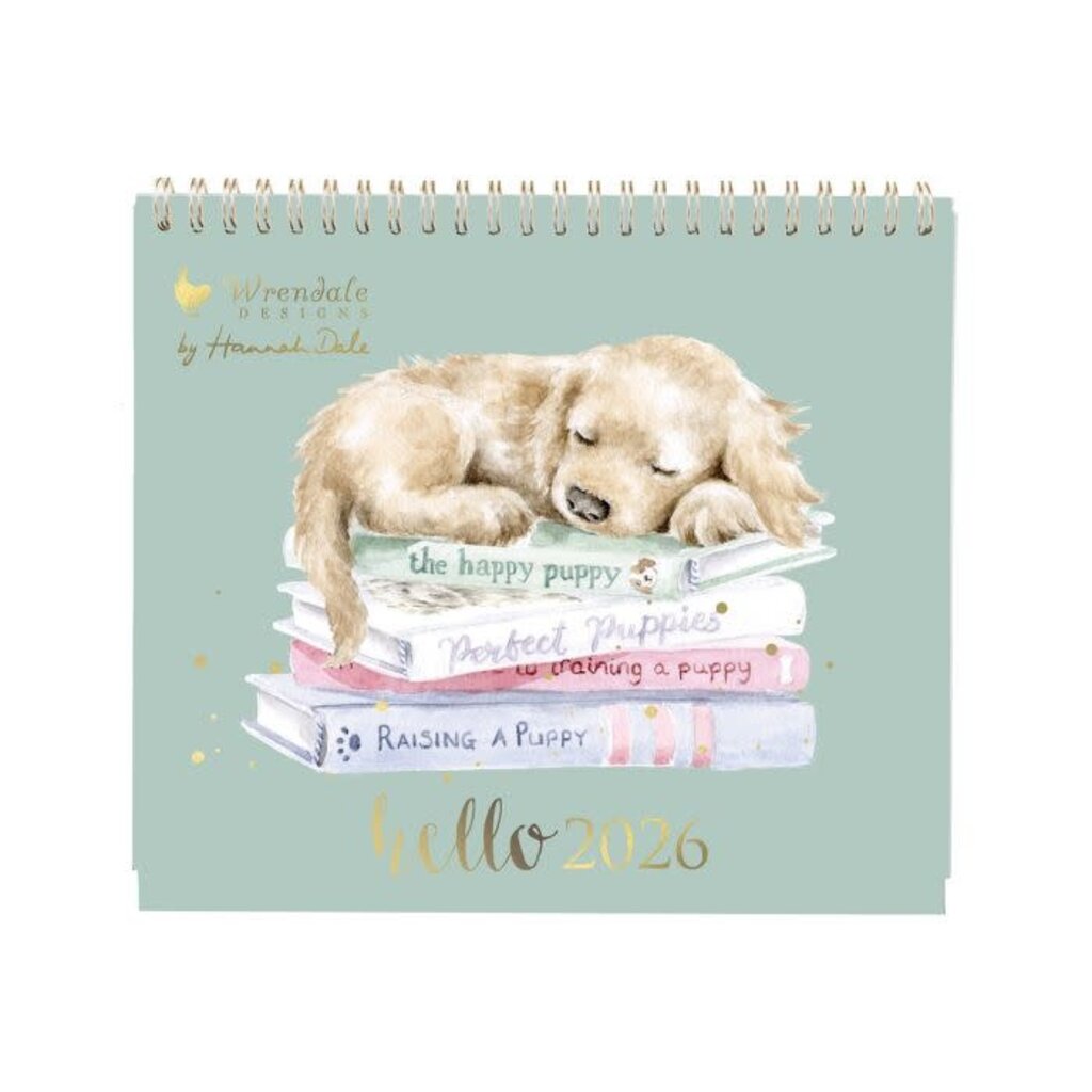 Wrendale Designs 'Hello 2026' Desk Calendar