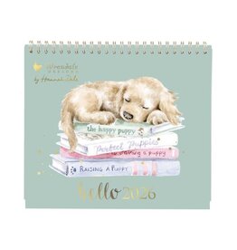Wrendale Designs 'Hello 2026' Desk Calendar