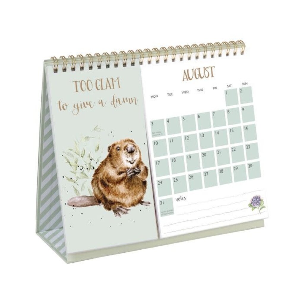 Wrendale Designs 'Hello 2026' Desk Calendar