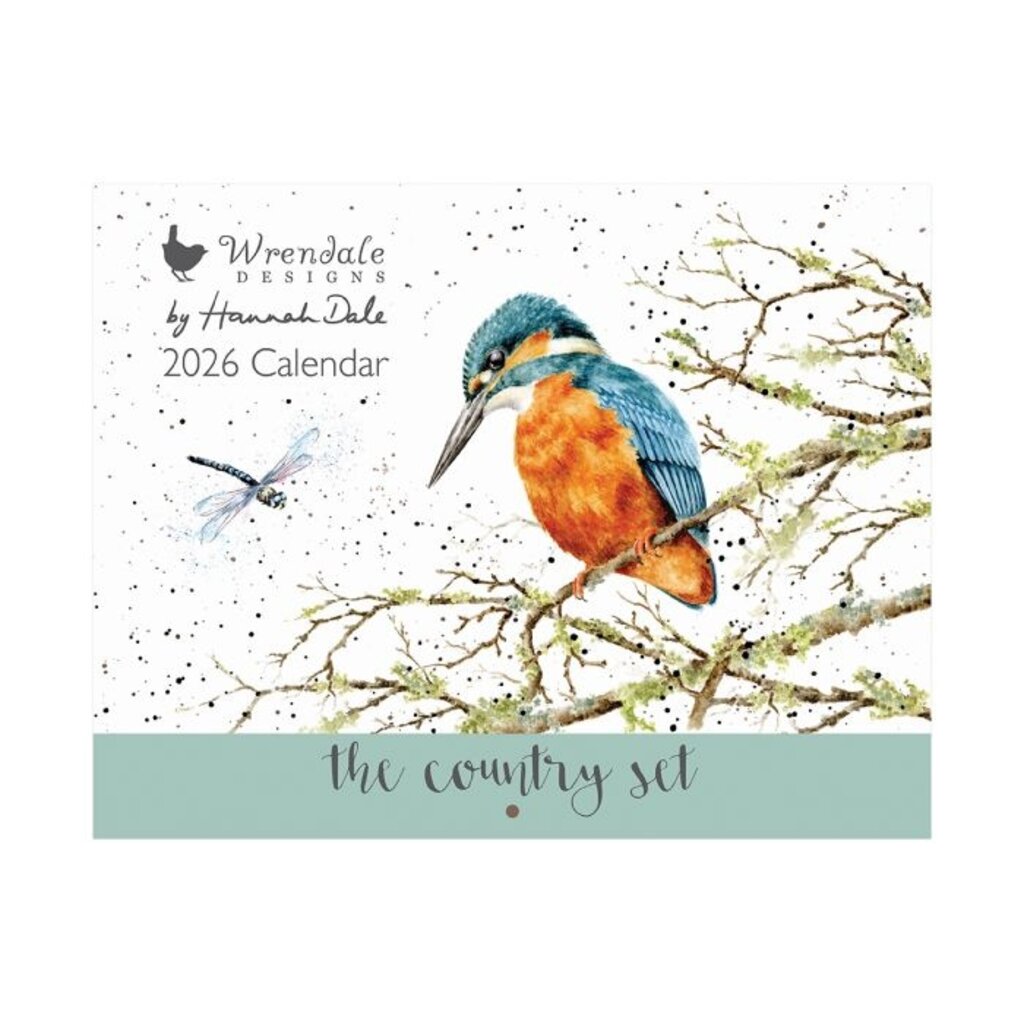 Wrendale Designs 'The Country Set' Landscape Calendar - 2026