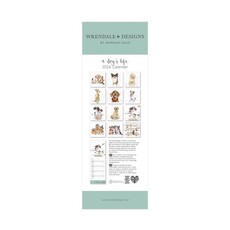 Wrendale Designs  'A Dog's Life'  Slim Calendar - 2026