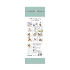 Wrendale Designs 'Feathered Friends' Slim Calendar - 2026