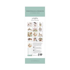 Wrendale Designs 'Yours and Mine' Slim Calendar - 2026