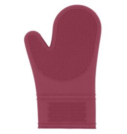 Kitchenbasics Silicone Oven Mitt - Hawthorn Rose - 12"