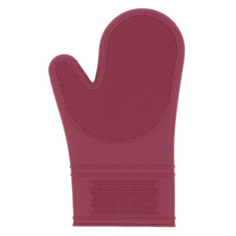 Kitchenbasics Silicone Oven Mitt - Hawthorn Rose - 12"