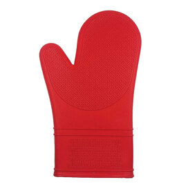 Kitchenbasics Silicone Oven Mitt - Red - 12"