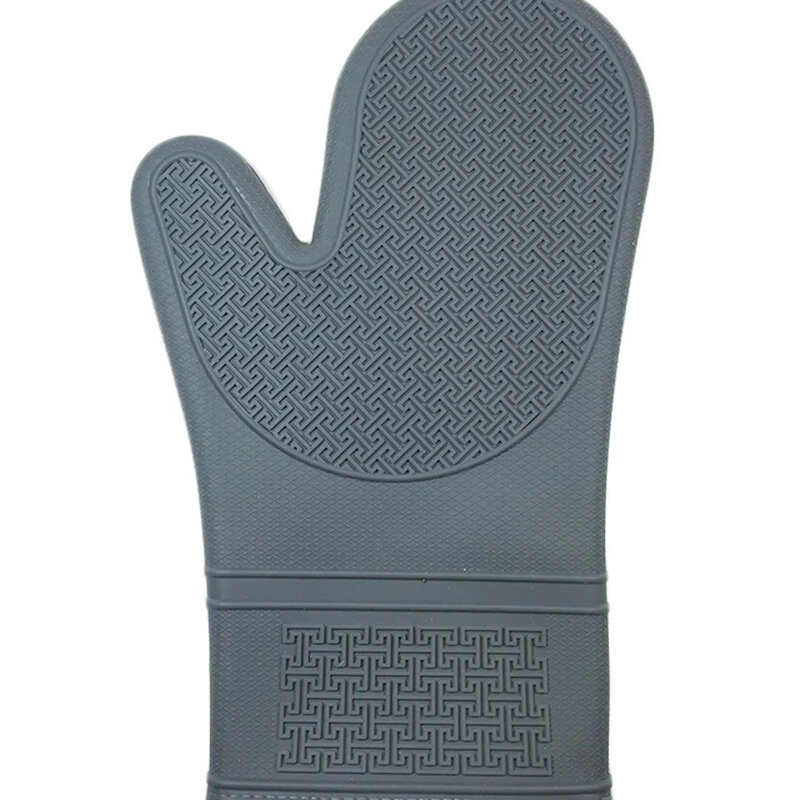 Kitchenbasics Silicone Oven Mitt - Grey 30cm/12"
