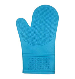 Kitchenbasics Silicone Oven Mitt - Aqua - 30cm/12"