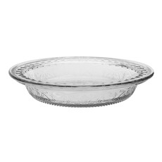 Anchor Hocking Glass Pie Dish 9.25" - Laurel Embossed