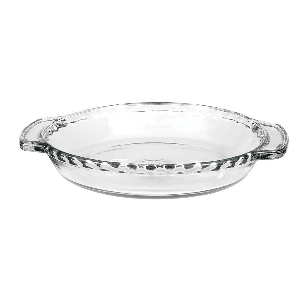 Anchor Hocking Deep Glass Pie Dish 9.5"D