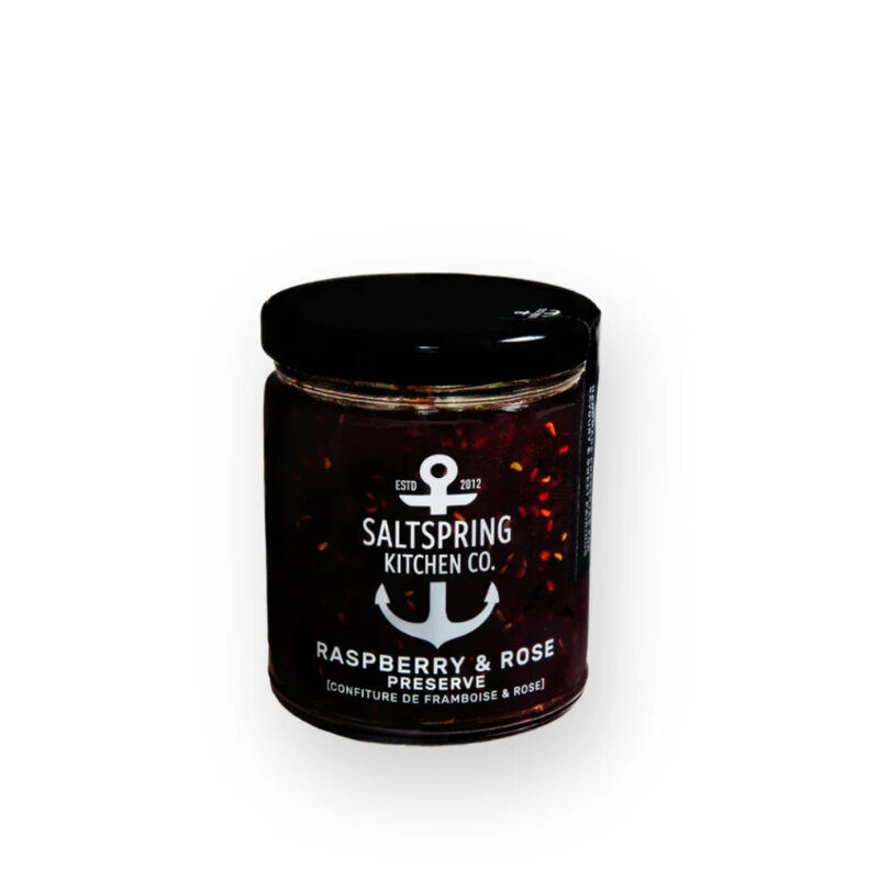 Salt Spring Kitchen Co. Raspberry Rose Preserve 125ml