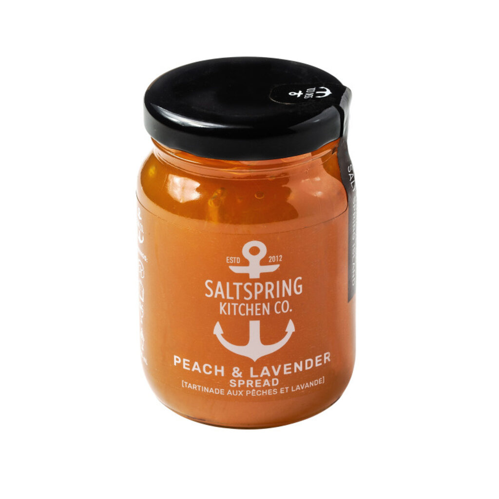 Salt Spring Kitchen Co. Peach & Lavender Spread 125ml