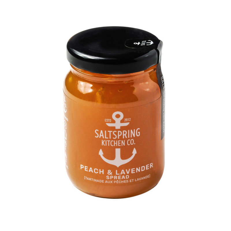 Salt Spring Kitchen Co. Peach & Lavender Spread 125ml