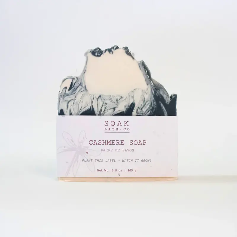 SOAK Bath Co. Cashmere Soap Bar - 5.8oz