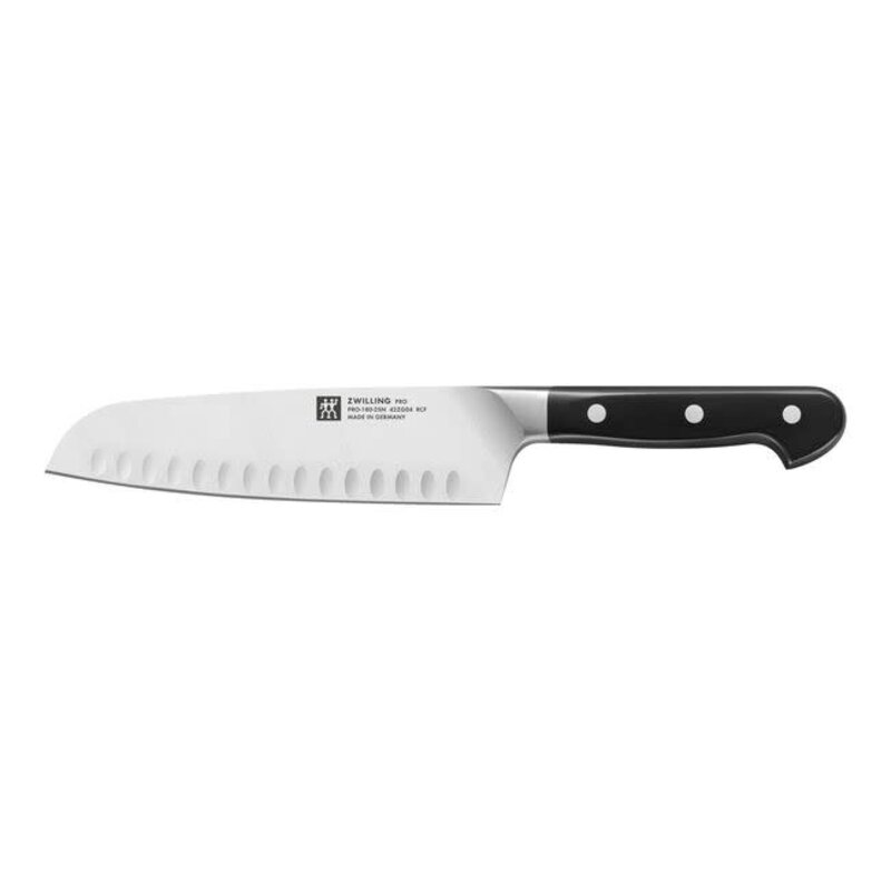 ZWILLING Pro 7" Santuko Knife 180mm Granton Edge