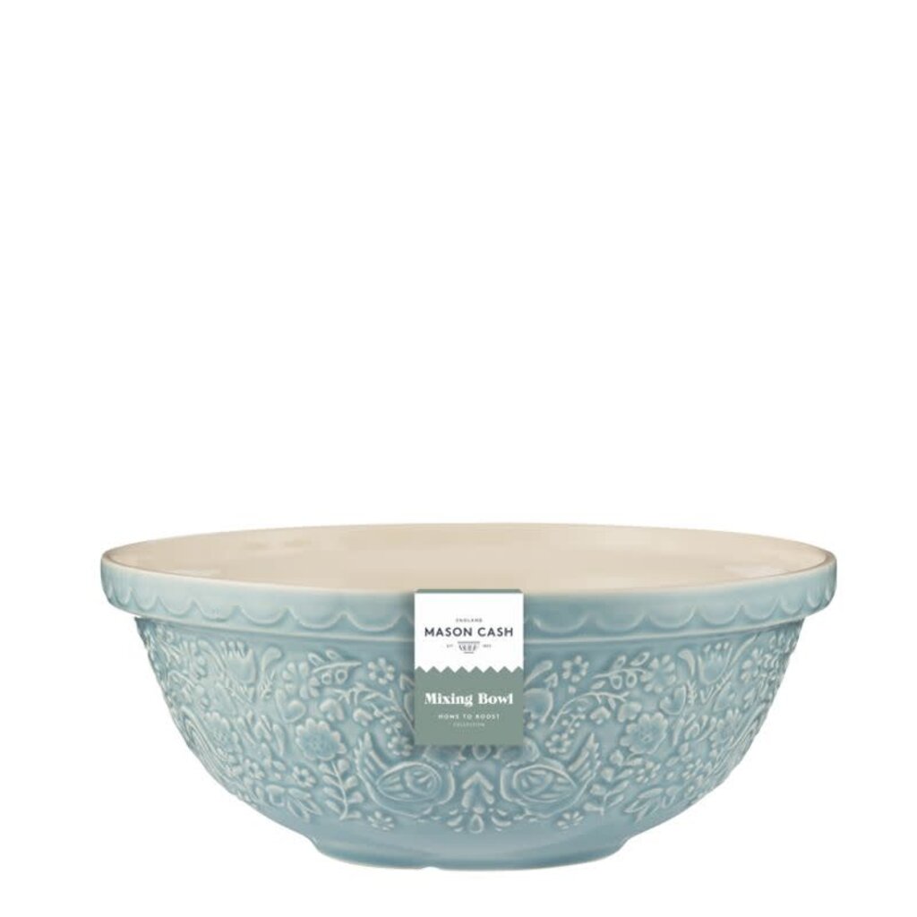 Mason Cash 'Home To Roost' Mixing Bowl  - 26cm /11" - Turquoise