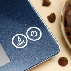 Escali Arti Glass Digital Scale Blue Mirage 7Kg/15lb