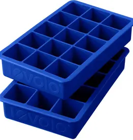 Tovolo Perfect Cube Ice Tray Set of 2 - Stratus Blue