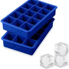Tovolo  Perfect Cube Ice Tray Set of 2 - Stratus Blue
