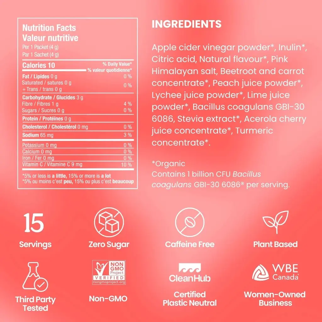 Blume Superbelly Peach Lychee - Hydration Powder - 60g / 15pk