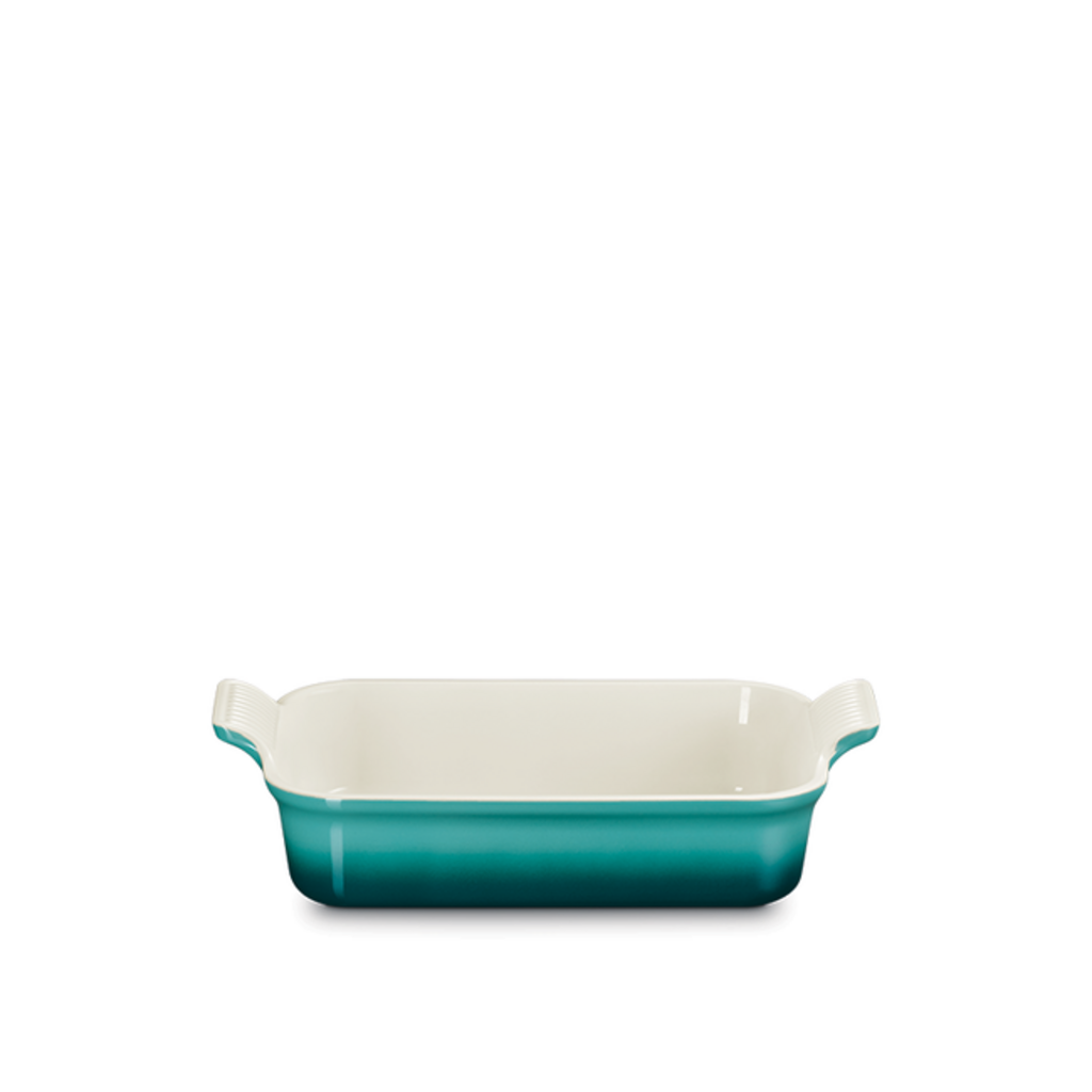 Le Creuset Heritage Rect Dish 2.3L - Bleu Riviera
