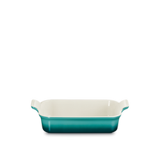 Le Creuset Heritage Rect Dish 2.3L - Bleu Riviera