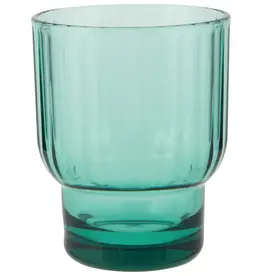 Now Designs Acrylic Fluted DOF Glass - Sea Glass Green