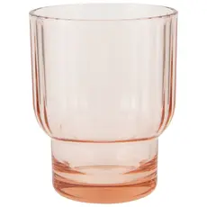 Now Designs Acrylic Fluted DOF Glass - Blush Pink