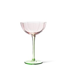 Abbott Floral Coupe Glass