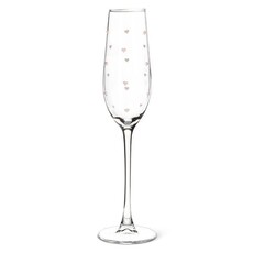 Abbott Pink Hearts Champagne Flute