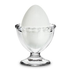 Abbott Dotted Edge Glass Egg Cup