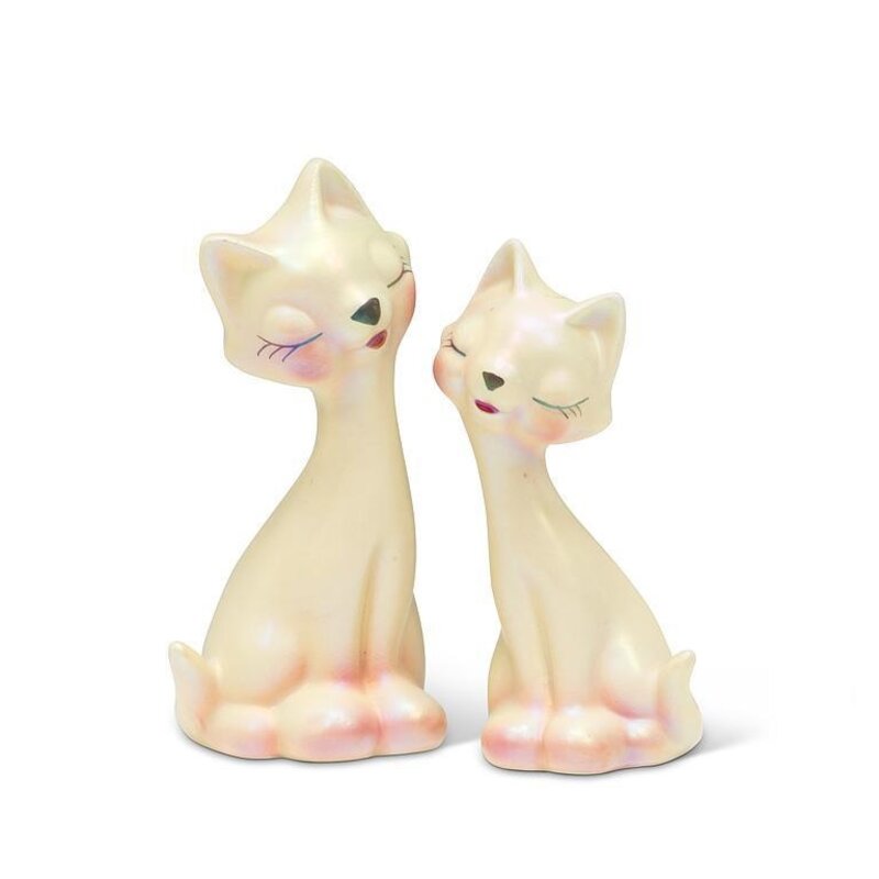 Abbott Sleek Retro Cats Salt & Pepper Shaker