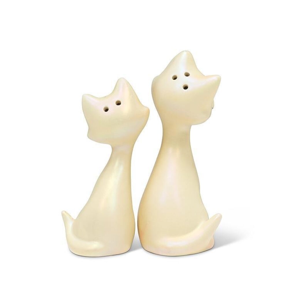 Abbott Sleek Retro Cats Salt & Pepper Shaker
