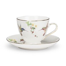 Abbott Hummingbird Tea Cup & Saucer