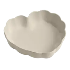 Emile Henry Madeleine Heart Shaped Dish Argile - 26.5x24.5x6.5cm