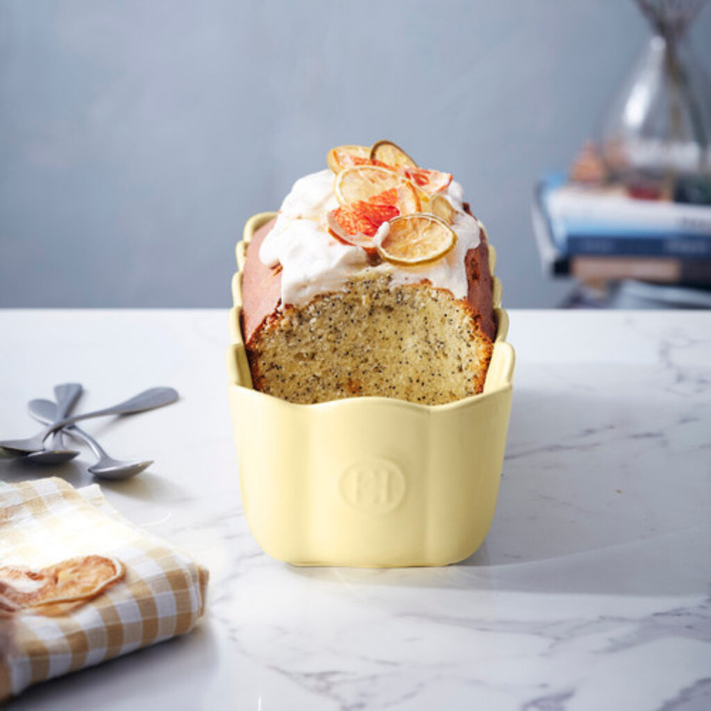 Emile Henry Madeleine Loaf Dish - Vanilla - 5.5L / 28.5 x 13 x 9cm