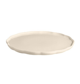 Emile Henry Madeleine Round Serving Platter - Argile - 31cm