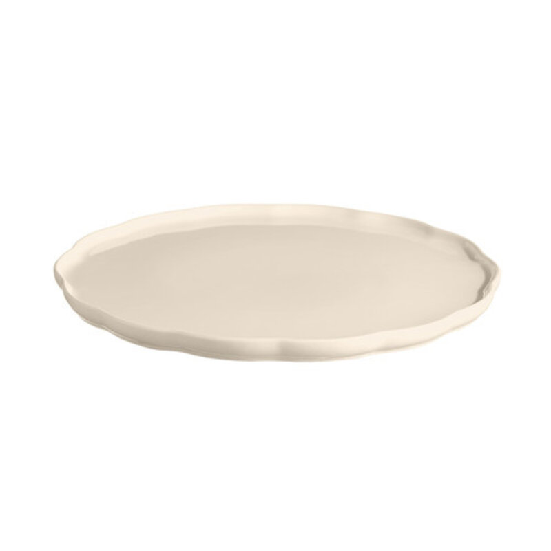 Emile Henry Madeleine Round Serving Platter - Argile - 31cm