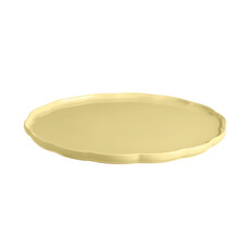 Emile Henry Madeleine Round Serving Platter - Vanilla - 31cm