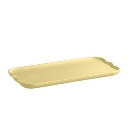Emile Henry Madeleine Serving Plate - Vanilla - 31cm x 15cm