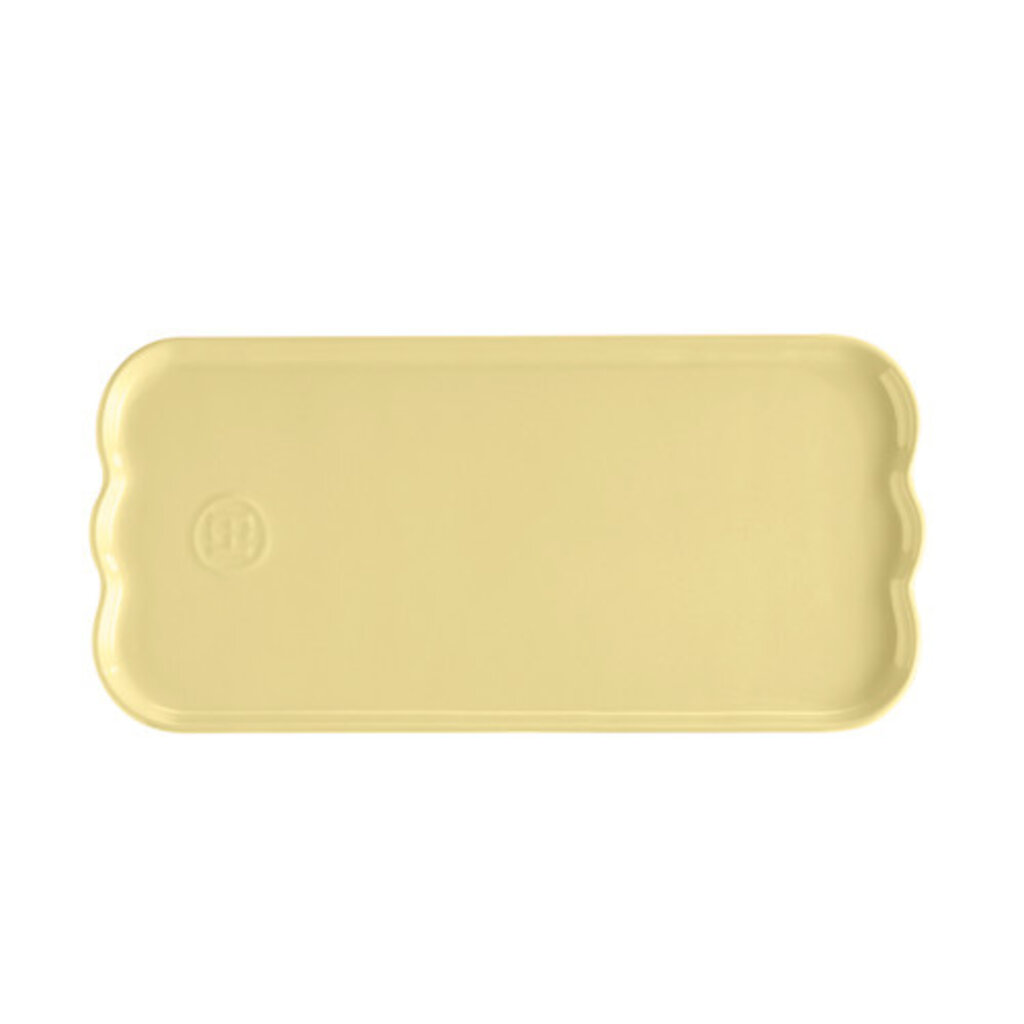 Emile Henry Madeleine Serving Plate - Vanilla - 31cm x 15cm