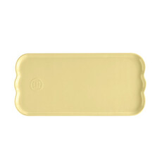 Emile Henry Madeleine Serving Plate - Vanilla - 31cm x 15cm