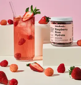 Lake & Oak Tea Co. Raspberry Rose Hydrate - 75g - Superfood Tea Blend