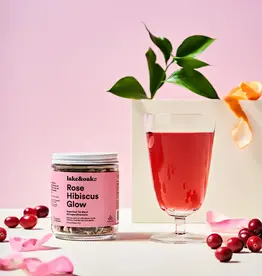 Lake & Oak Tea Co. Rose Hibiscus Glow - 75g - Superfood Tea Blend