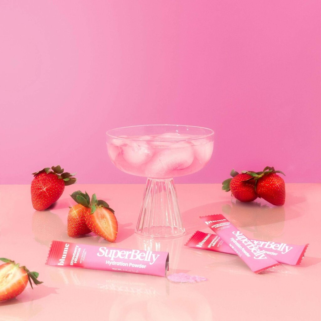 Blume Superbelly 60g / 15pk - Strawberry Hibiscus- Hydration Powder