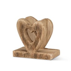 Abbott Wooden Heart Napkin Holder