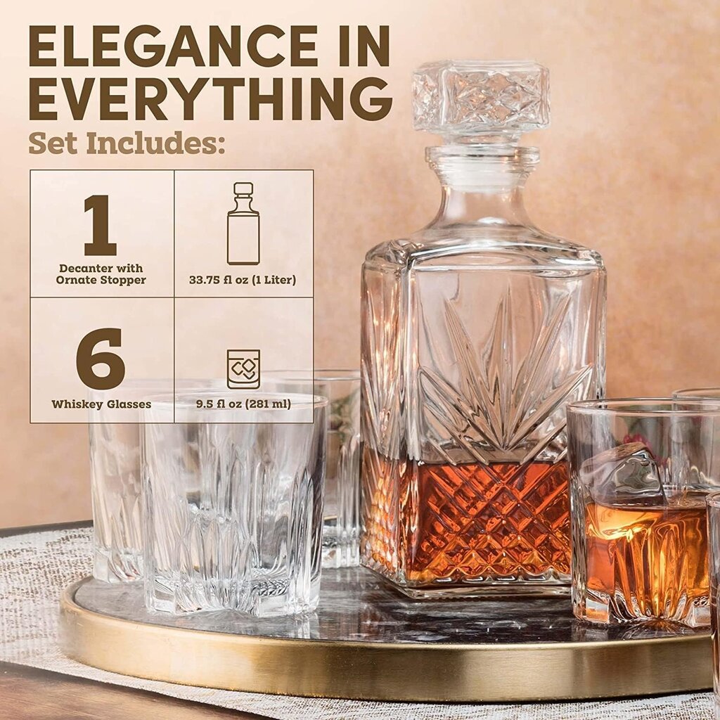 Bormioli Rocco SELECTA Whisky 7pc Set