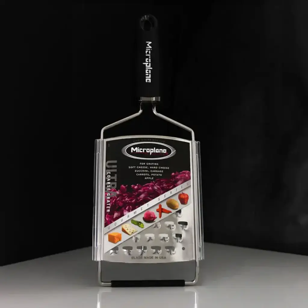 Microplane Gourmet Series - Ultra Coarse Grater - 4"