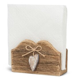 Abbott Napkin Holder w/ Heart