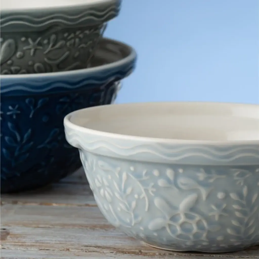 Mason Cash Nautical Mixing Bowl 'Turtle' - 24cm/ 9.5" Light Blue